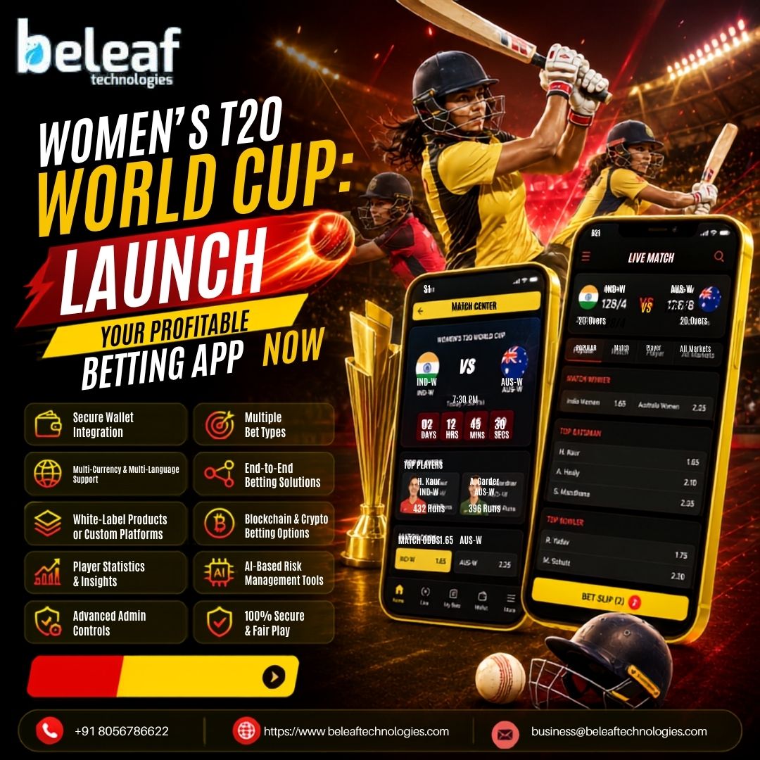 Women’s T20 World Cup: Launch your profitable betting app Now